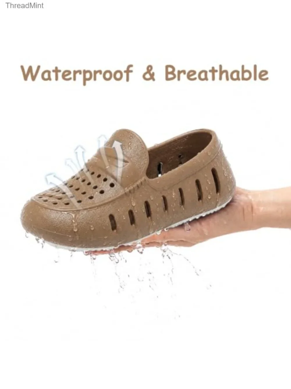 Toddler Waterproof Slip On Sandals for Boys Girls Beach Pool Summer Shoes
